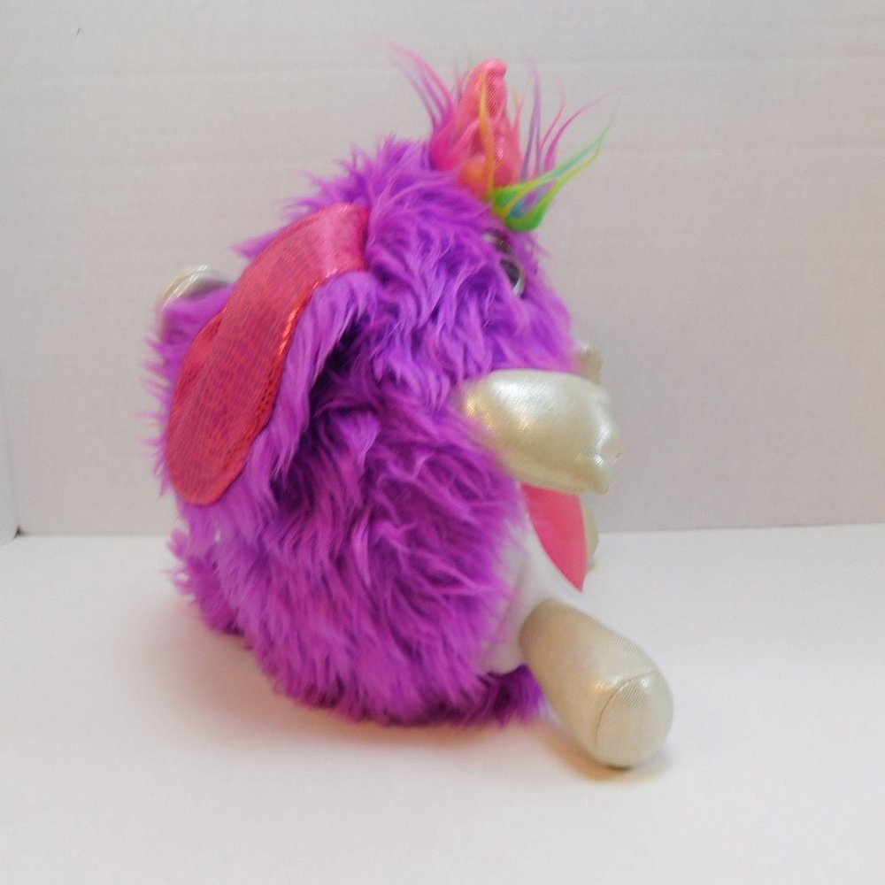Zuru Rainbocorn Purple Puppycorn 10" Plush - Picture 4 of 10